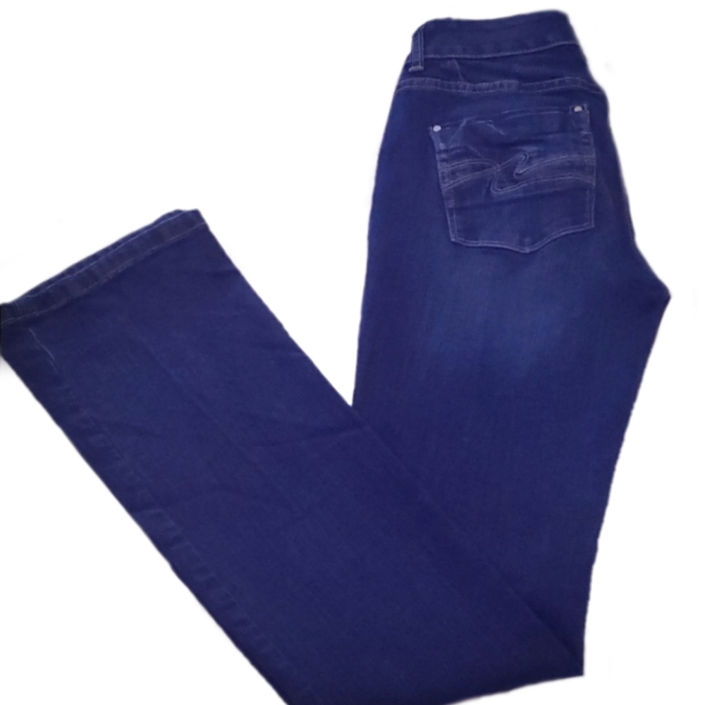 WHBM dark blue 00R boot cut jeans